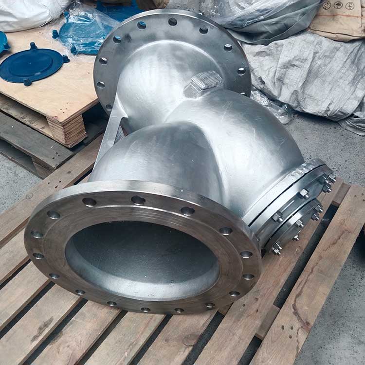 華豫供應(yīng)管道除雜質(zhì)GL41W-16P DN350 Y型過濾器